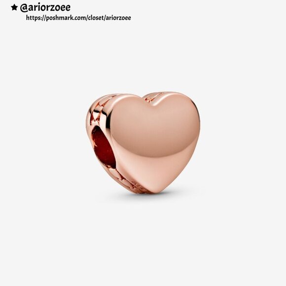 Pandora Engravable Heart Charm - Picture 1 of 2